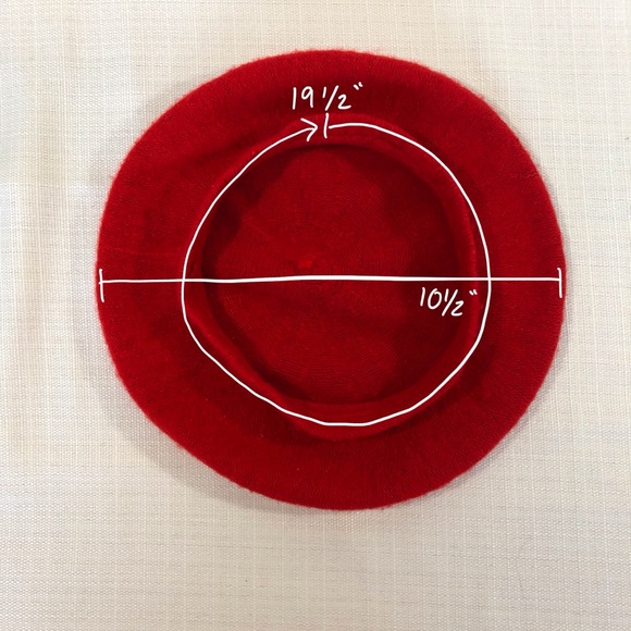 Set of beret and gloves - Picture 5 of 7